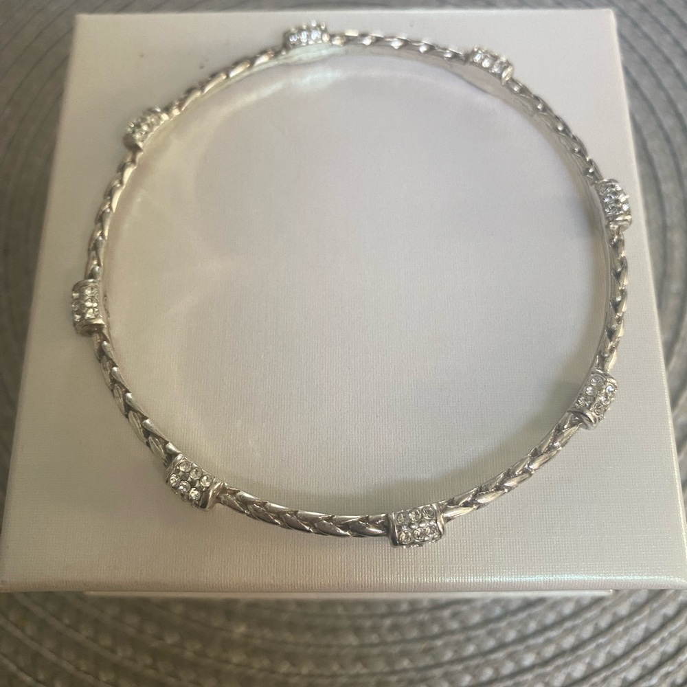 Brighton meridian crystal bangle